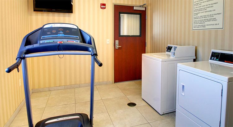Guest Laundry and Fitness Center